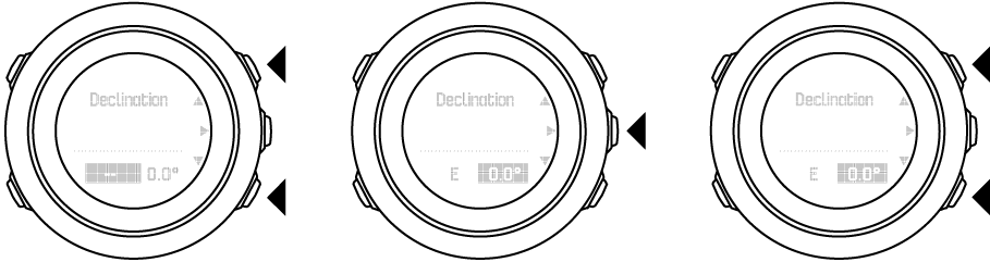 setting declination Traverse