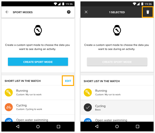 Suunto 9 sales sport modes list