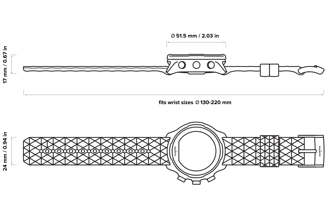 Suunto Suunto 9 G1 Baro - Multi-function watch