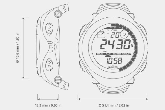 Suunto Vector Baby Pink