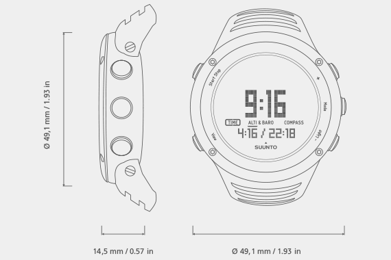 Suunto Core Lava Red