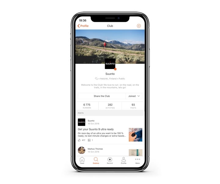 strava beacon suunto