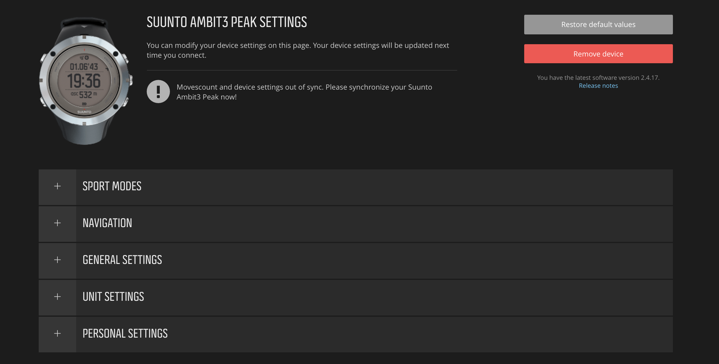 How Do I Create New Sport Modes And Routes For My Ambit 1 2 3 And Traverse