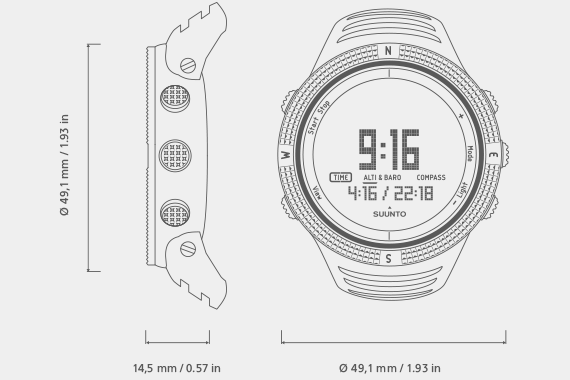 suunto core green