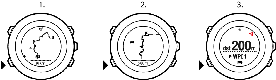 during navigation Ambit2