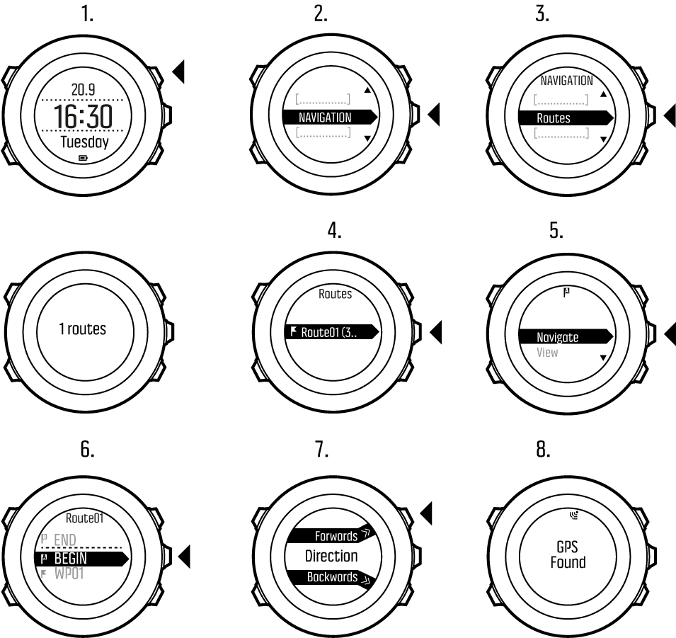 Suunto ambit3 navigation best sale